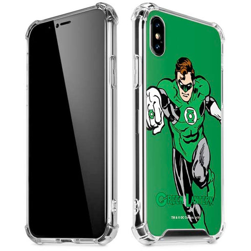 DC Comics Green Lantern Classic Art Pose iPhone XS Max Clear Case
